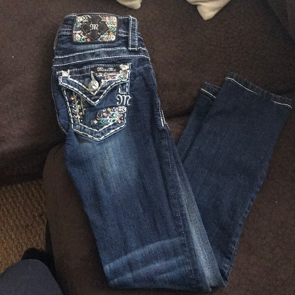 Miss Me Girls Skinny Jeans
